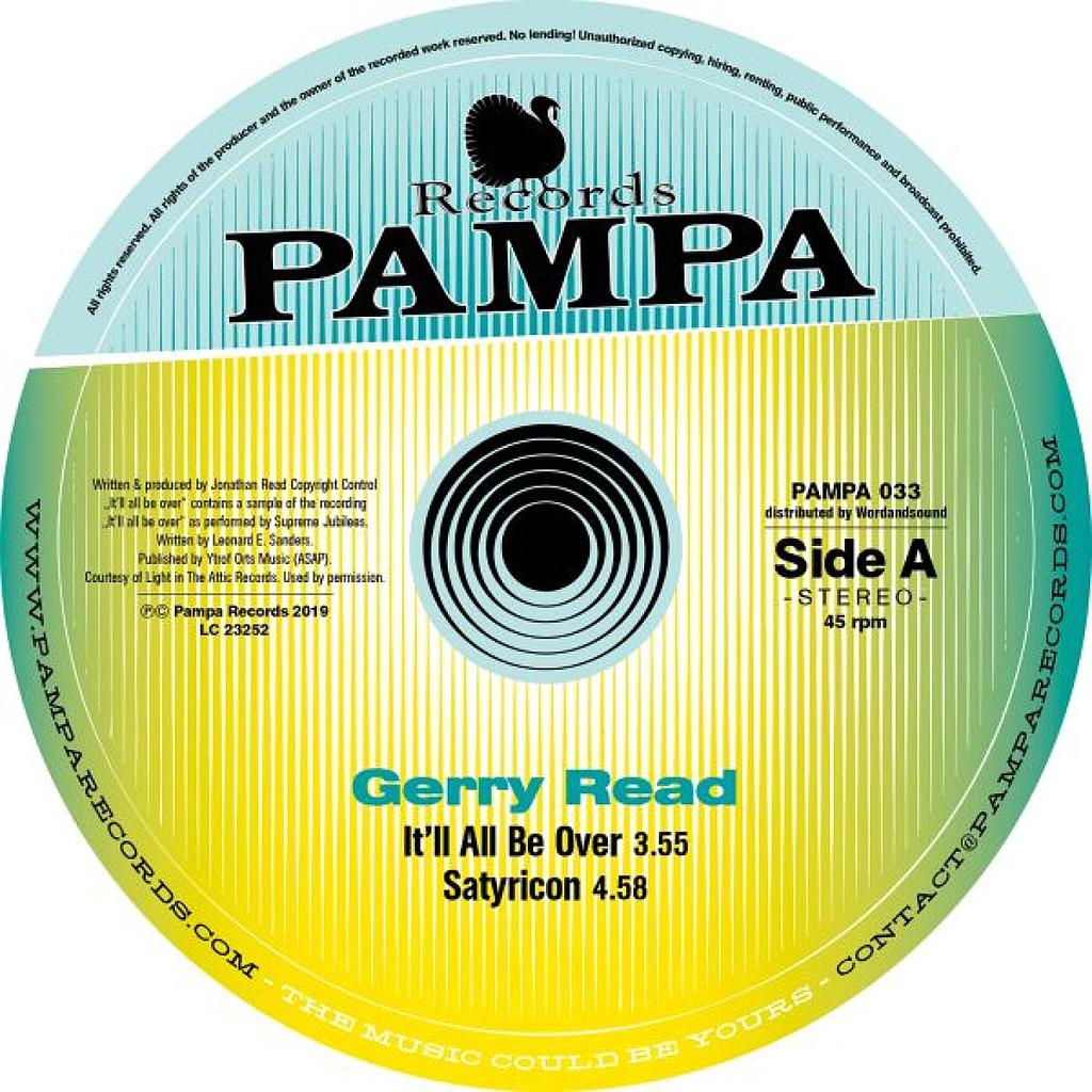 It'll All Be Over (Incl. DJ Koze Remix) - Pampa 33 (Repress)