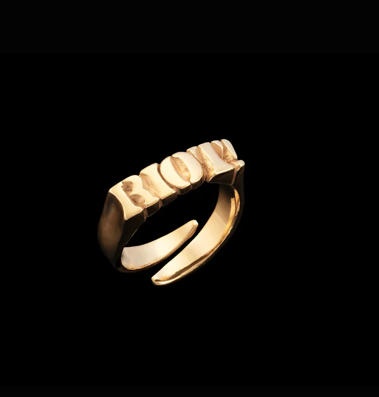 Riot Ring Silber oder Gold 