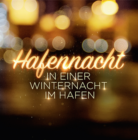 In einer Winternacht im Hafen