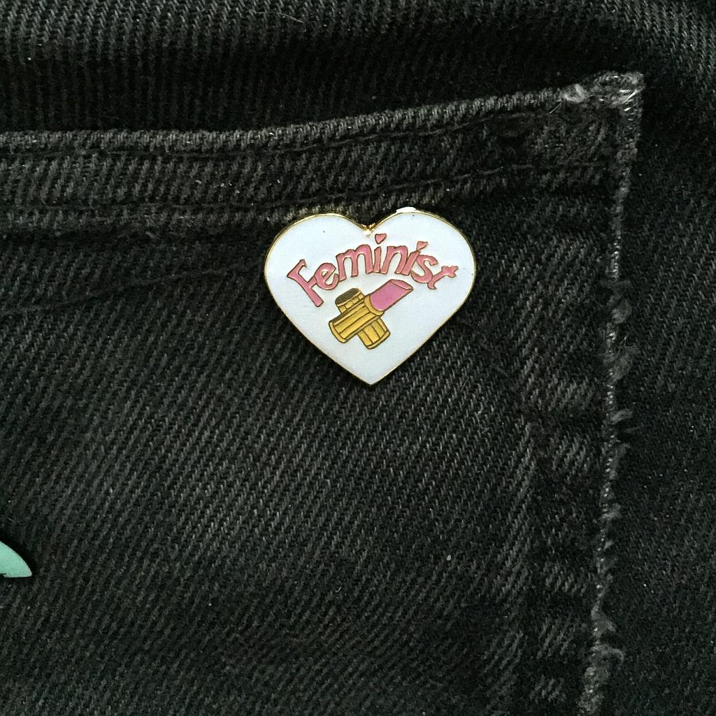 Feminist Lipstick PIN