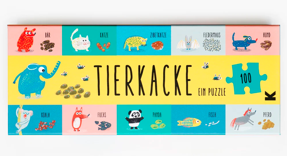 Tierkacke ein Puzzle