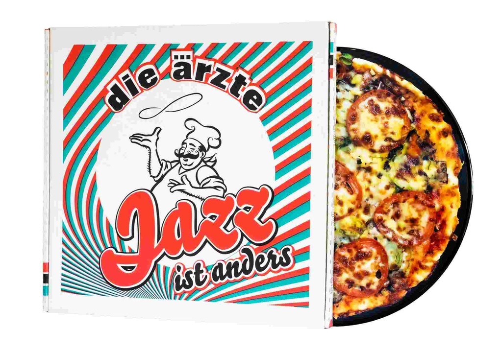 Jazz ist anders Picture Disc im Pizzaschachtel