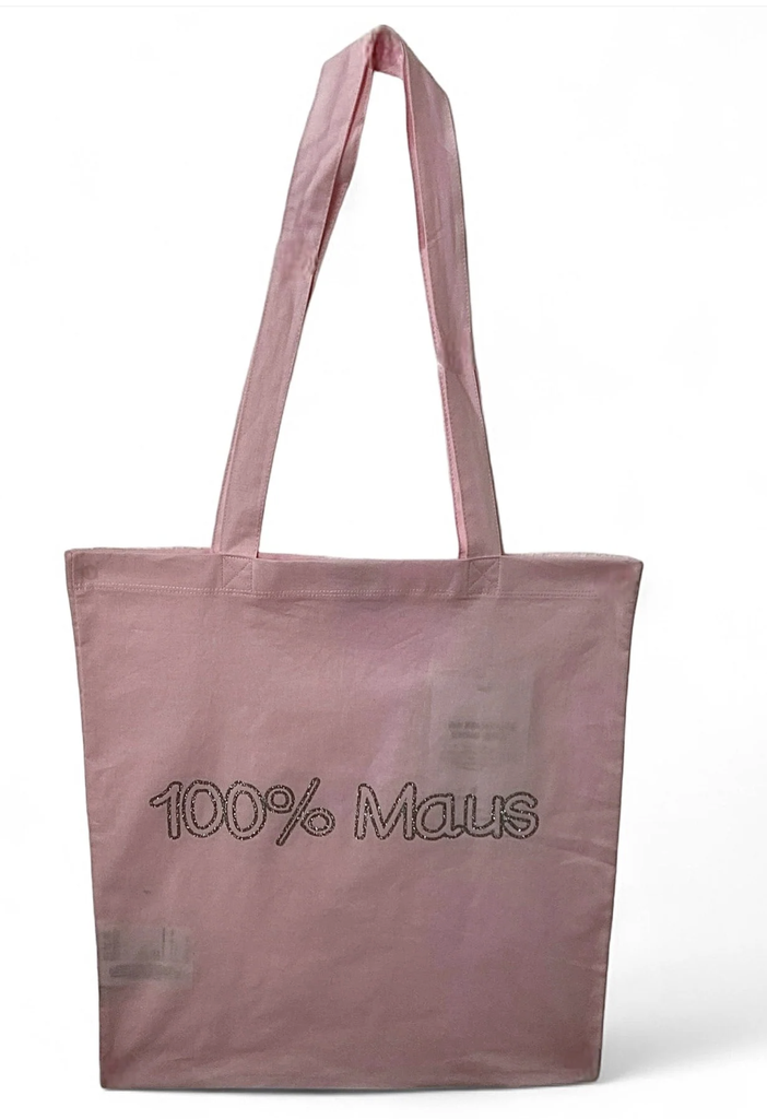 100% Maus Jutebeutel 