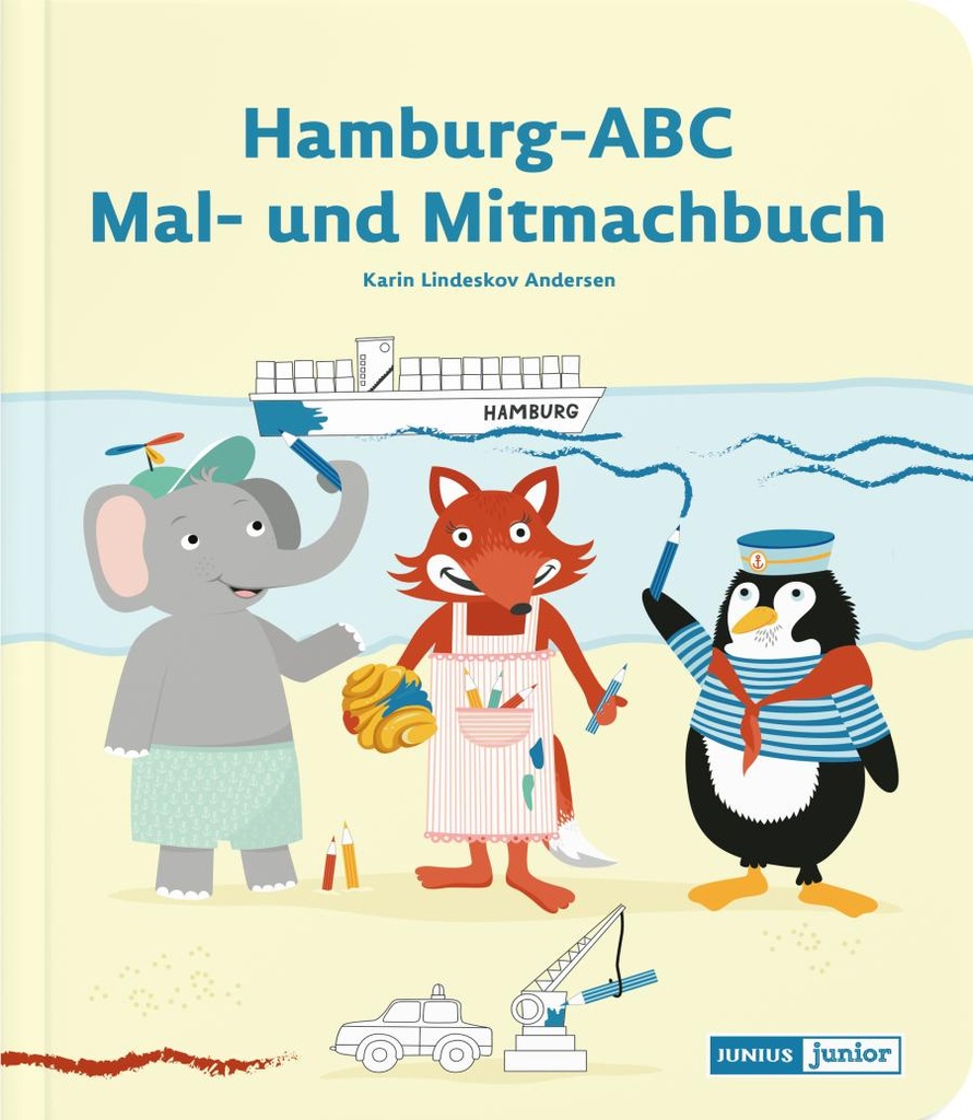 Hamburg ABC Mal- und Mitmachbuch