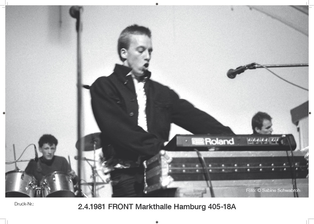 Foto Druck 2.4.1981 FRONT Markthalle DinA3