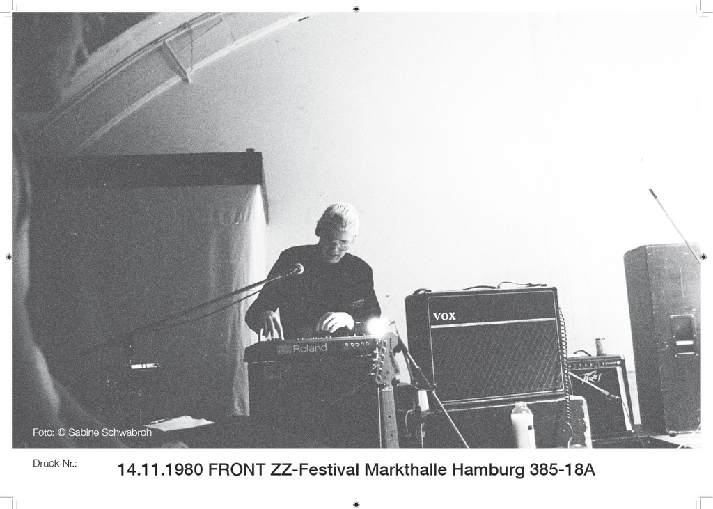 Foto Druck 14.11.1980 FRONT ZZ-Festival Markthalle 387