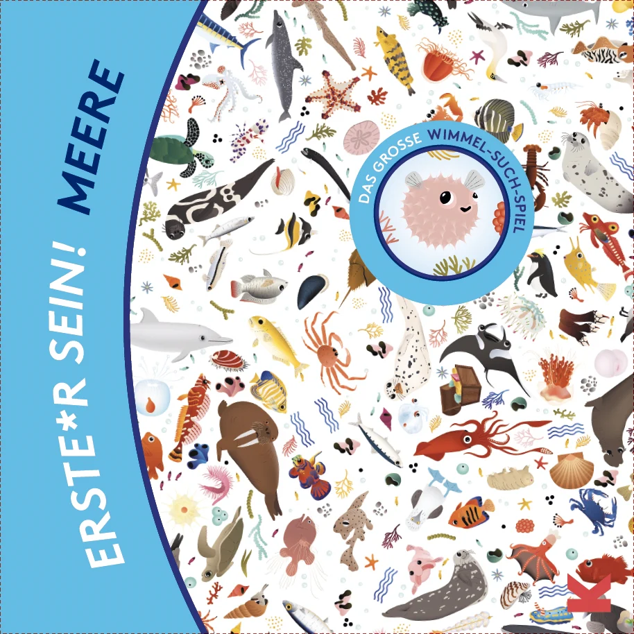 Erste*r sein! Meere Wimmel-Such-Spiel
