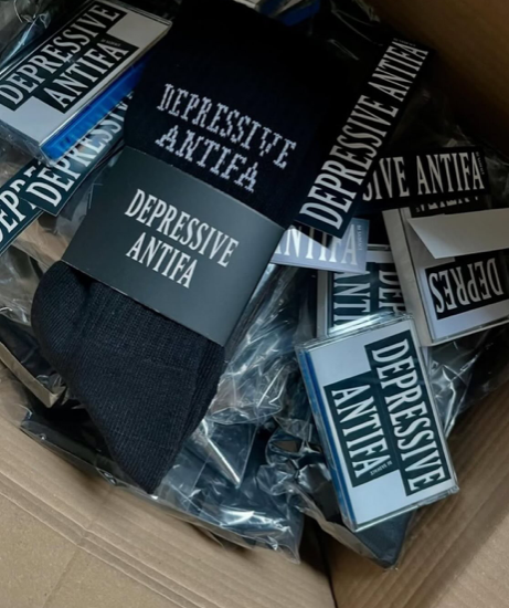 Depressive Antifa Socken