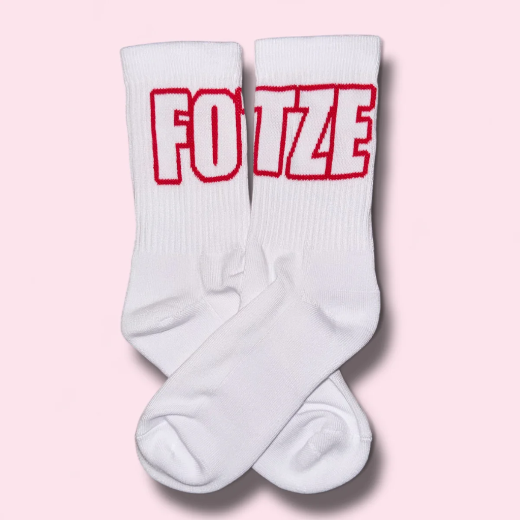 Fotze Socken Weiß