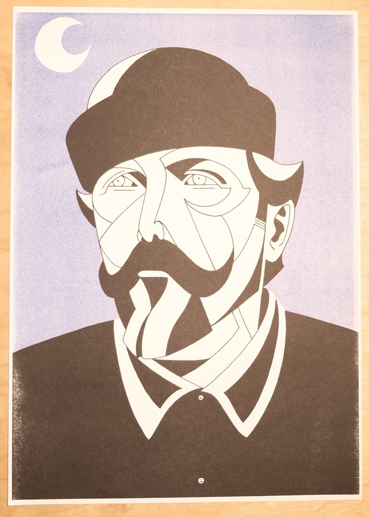 Druckgrafik "Weatherall" A3