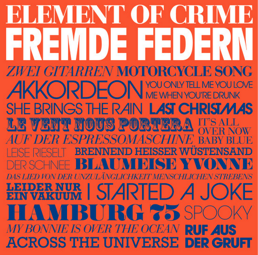 Fremde Federn Record Store Day 2026 Orange & Blue Vinyl Edition