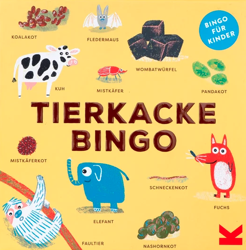 [HP007688] Tierkack Bingo Spiel