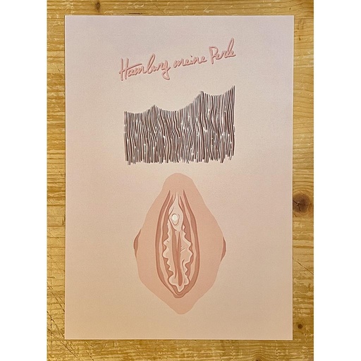 [HP007871] Hamburg meine Perle Kunstdruck Din A4