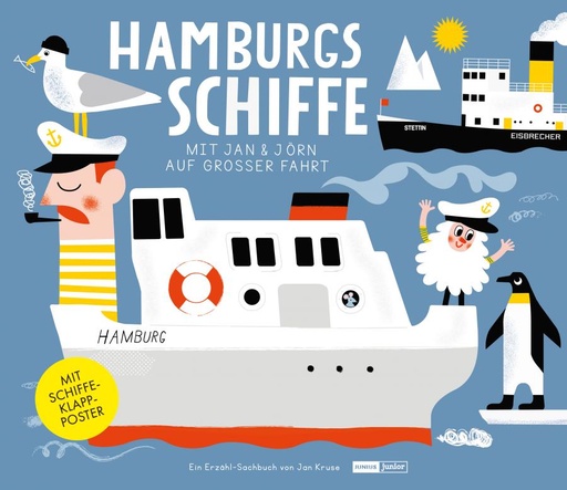 [978-3-96060-511-9] Hamburgs Schiffe inkl. Poster