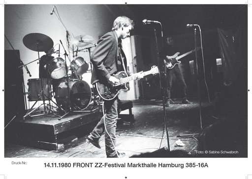 [PR/04542] Foto Druck 14.11.1980 FRONT ZZ-Festival Markthalle 386