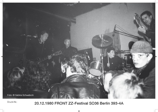 [PR/04544] Foto Druck 20.12.1980 FRONT ZZ-Festival SO36 393-4A DruckA3_X3 2