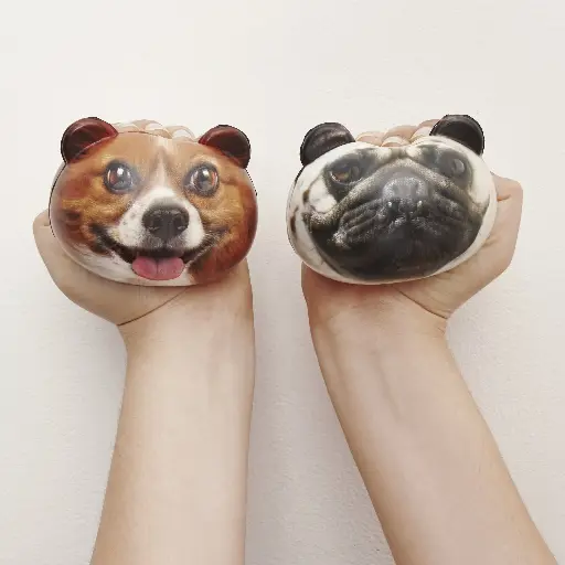 [PR/04703] Stress Ball Squeeze a Dog 