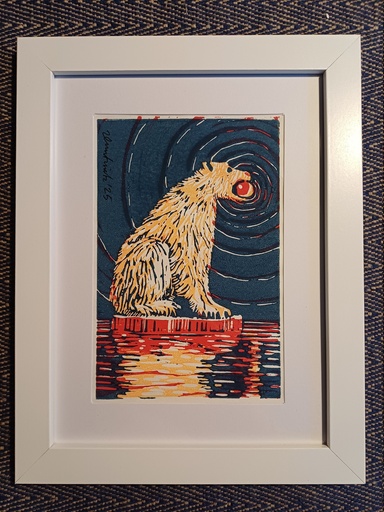 [PR/04826] Letzte Scholle Linolschnitt 