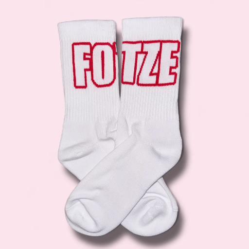 [PR/04849] Fotze Socken Weiß