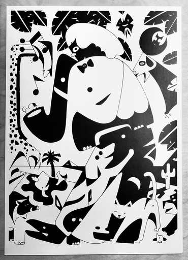 [PR/04885] Druckgrafik "Emil" A4