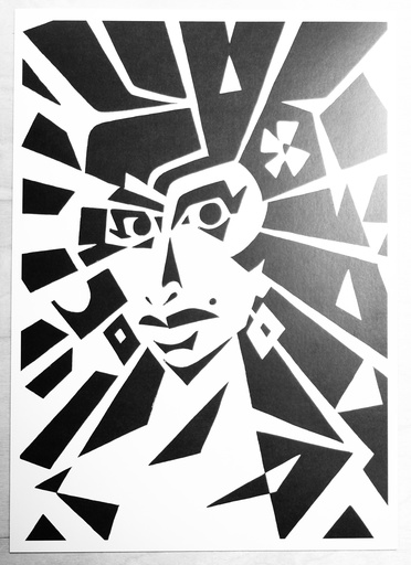 [PR/04891] Druckgrafik "Amy" A4