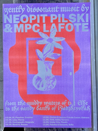 [PR/05170] MPC Lafote & Neopit Pilski Bulgarien Tour Plakat Riso Din A2