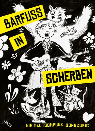 [PR/05223] Barfuß in Scherben Ein Deutschpunk-Songcomic